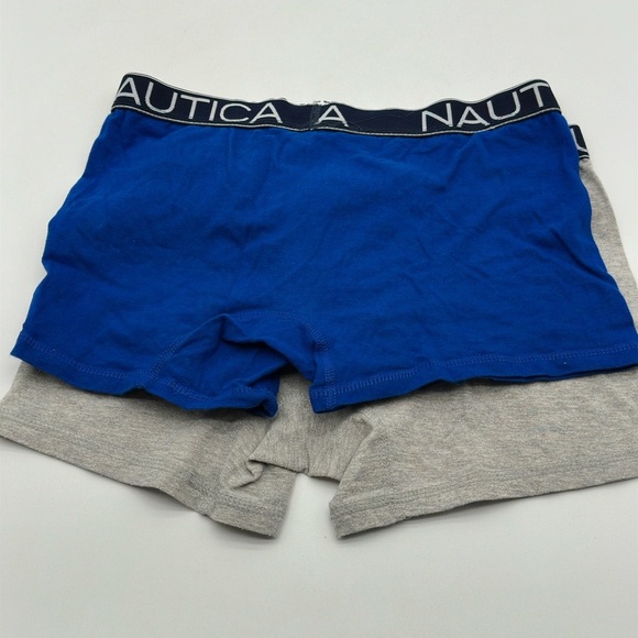 Nautica Men's Blend Gray Boxer Brief Size (M) Underwear 2 pack - Picture 4 of 5